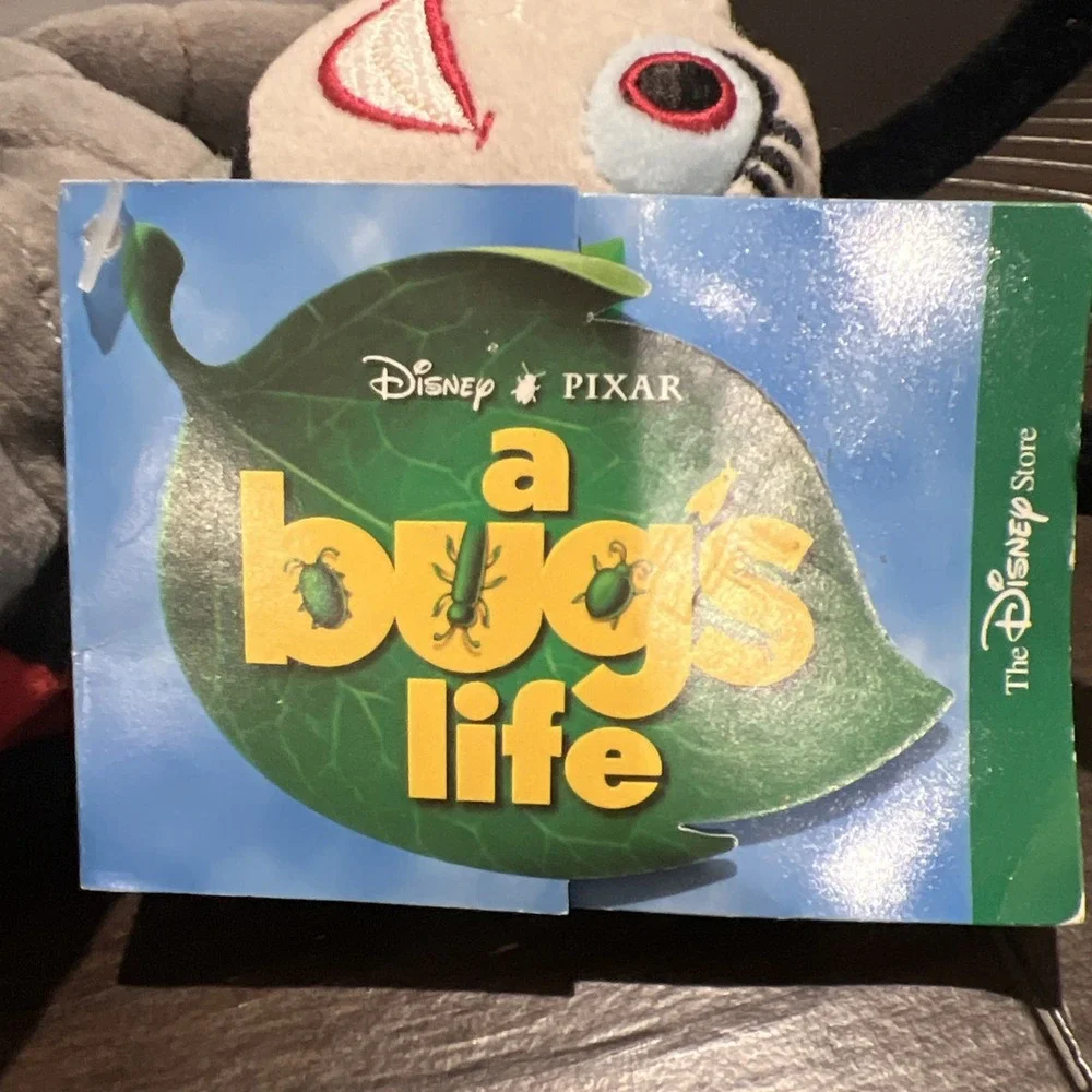 Francis Mini Bean Bag A Bugs Life Plush The‎ Disney Store Stuff Toy 8
